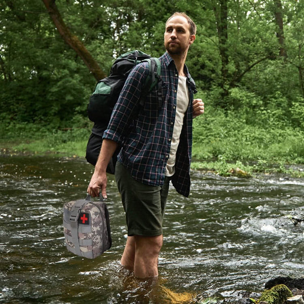 125-Piece Emergency Survival Gear Kit Outdoor Adventure