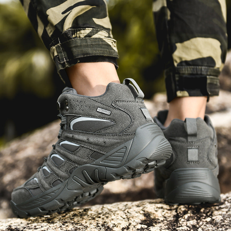 Men's Outdoor High-Top Martin Hiking Boots