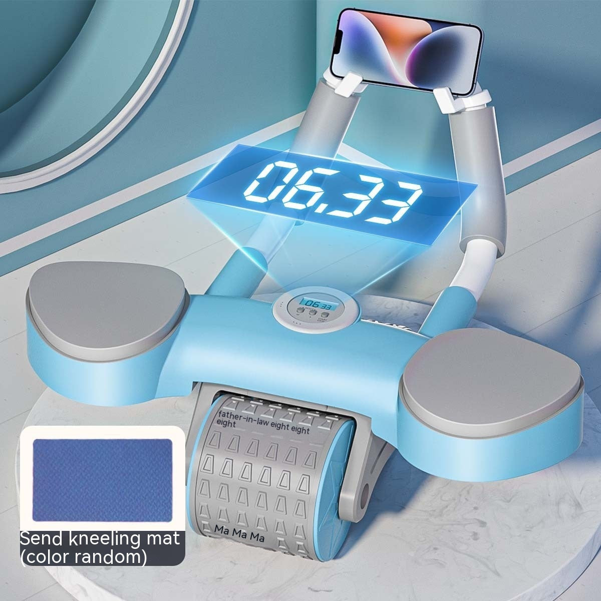 Automatic Rebound Abdominal Wheel Core Fitness Equipment