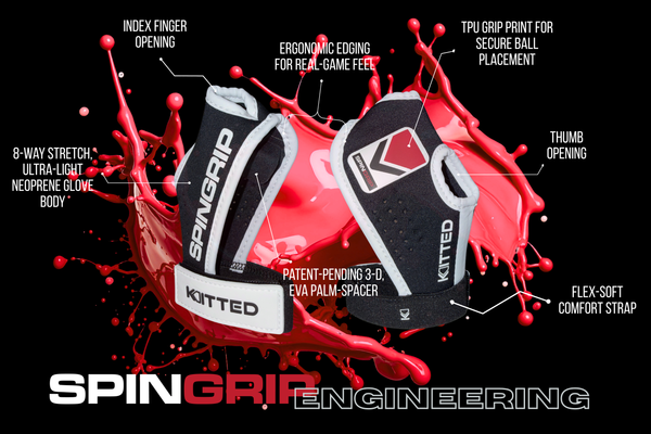 SpinGrip Baseball Training Ball For Pitching Skills