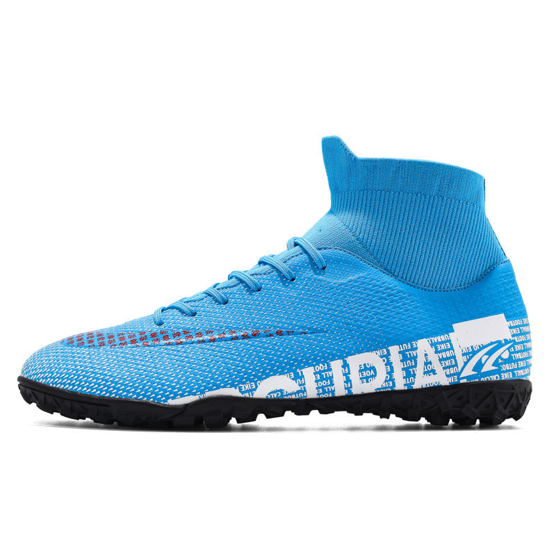 Unisex High-Top Football Training Stud Shoes