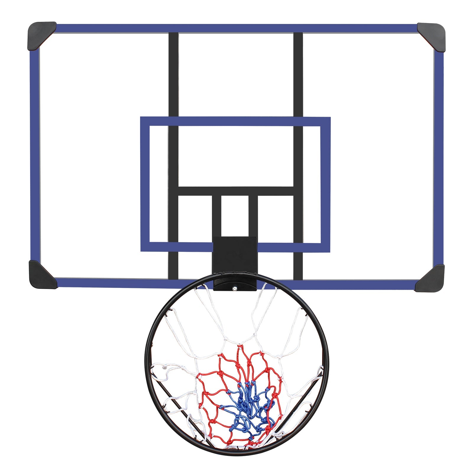 Wall Mounted Foldable Basketball Hoop With Backboard