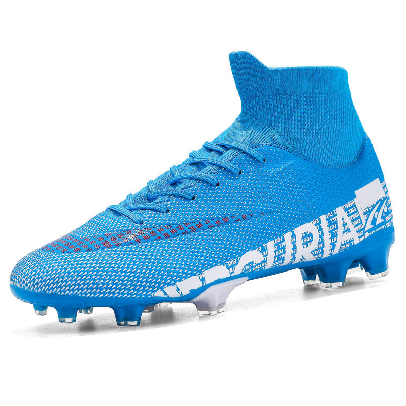 Unisex High-Top Football Training Stud Shoes