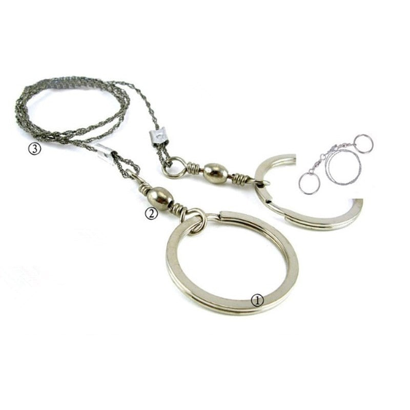 Portable Hand Chain Saw Emergency Survival Cutting Tool