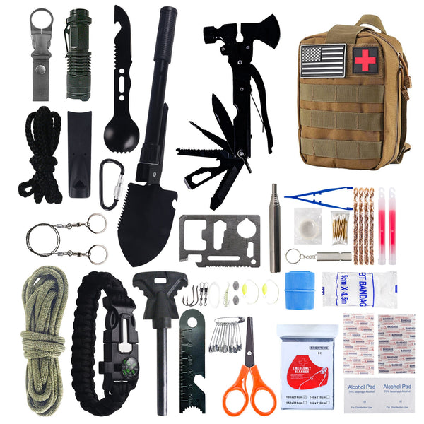 Multifunctional Outdoor Camping Survival Equipment Kit