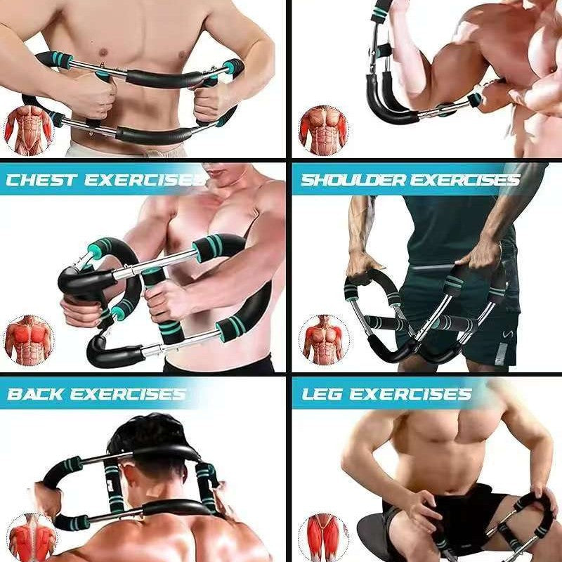 Adjustable U-Shaped Arm Strength Chest Training Device