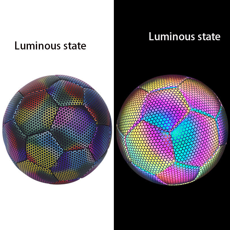 Reflective #5 Football Training Match Ball
