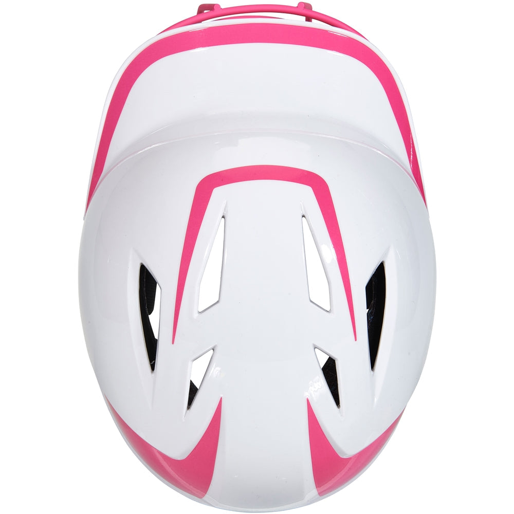 TWO-TONE SOFTBALL HELMET W/MASK