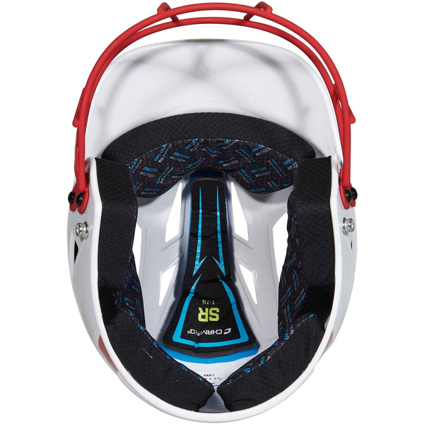 TWO-TONE SOFTBALL HELMET W/MASK