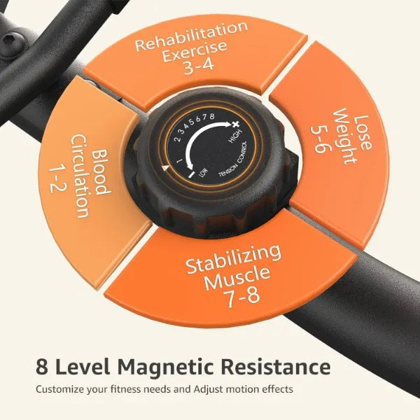Recumbent Magnetic Exercise Bike For Seniors Home Workouts