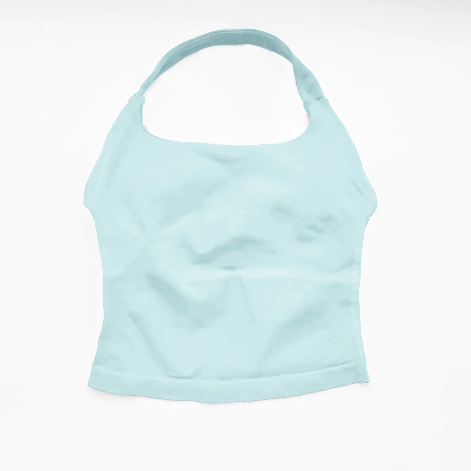 Women's Padded Halter Longline Fitness Yoga Tank Top