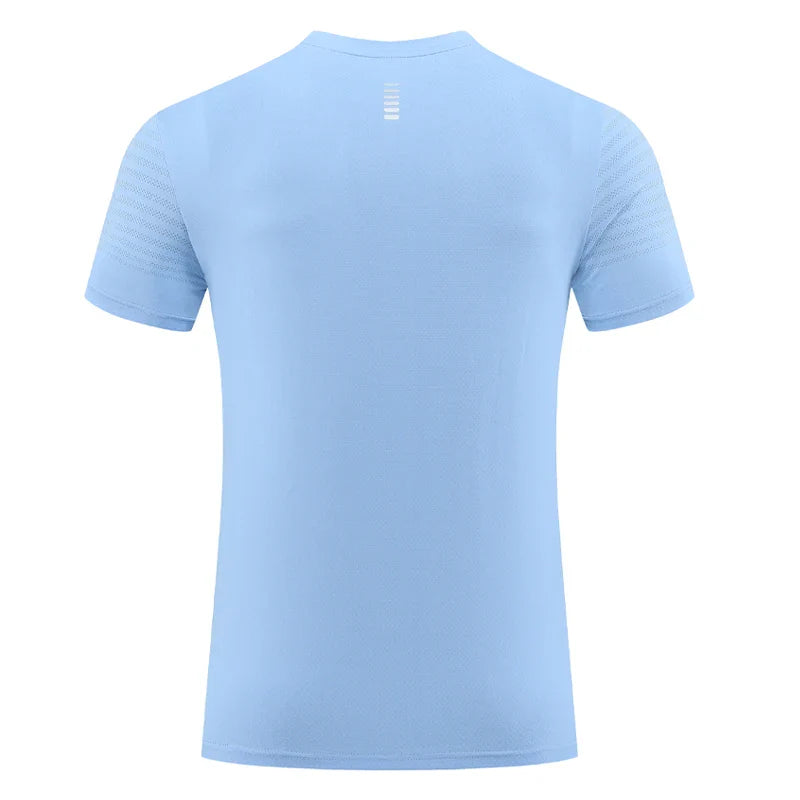 Men's Breathable Performance T Shirt for Running and Fitness