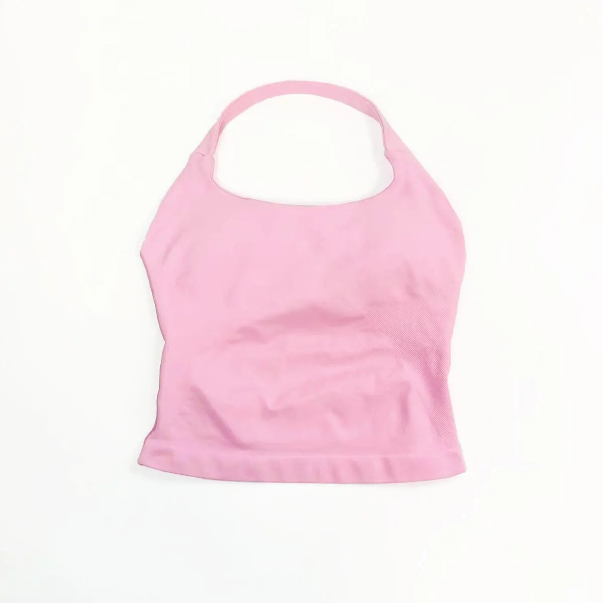 Women's Padded Halter Longline Fitness Yoga Tank Top