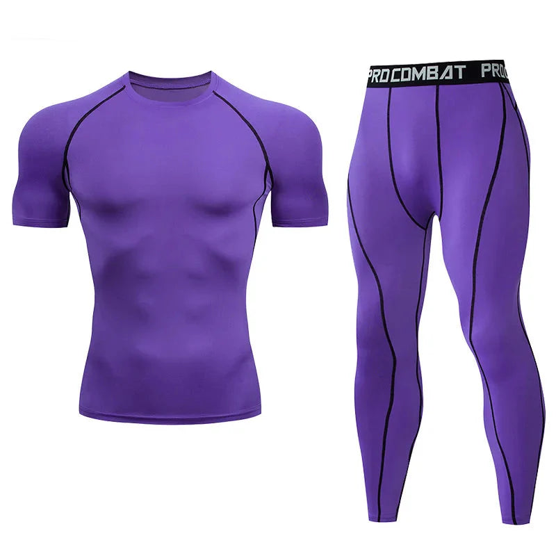 Men's Compression Fitness Gear for Gym
