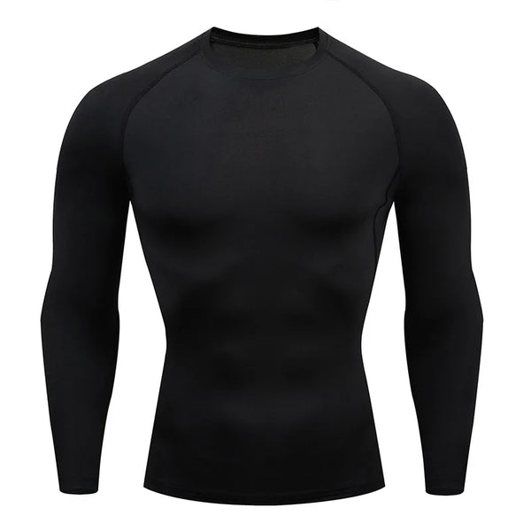 Men's Spring Autumn Long Sleeve Fitness Tee
