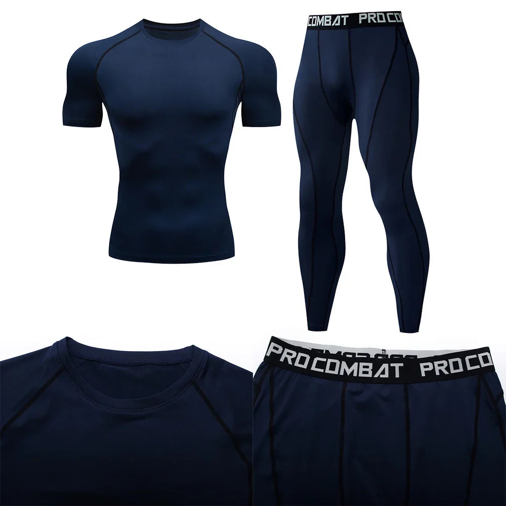 Men's Compression Fitness Gear for Gym