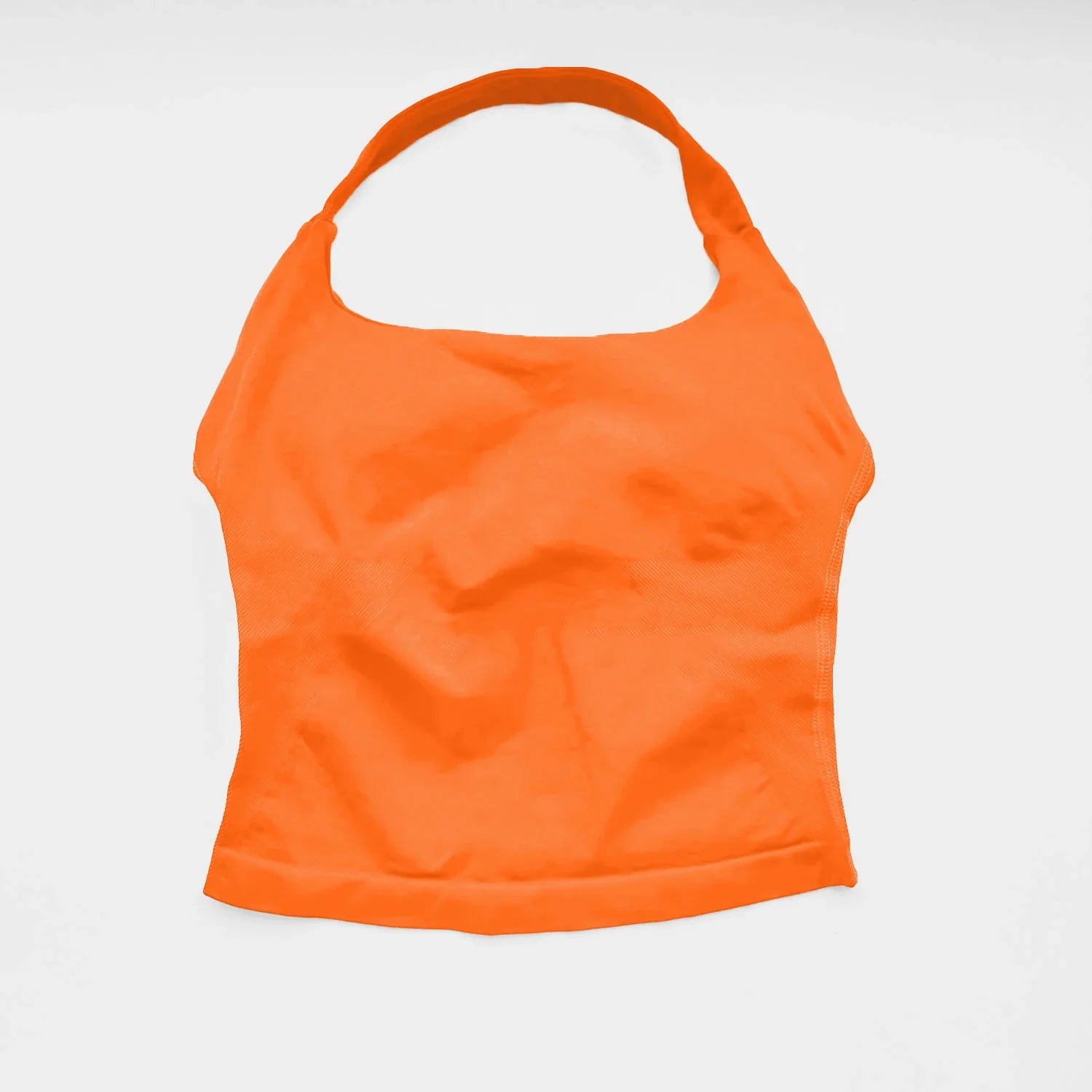 Women's Padded Halter Longline Fitness Yoga Tank Top