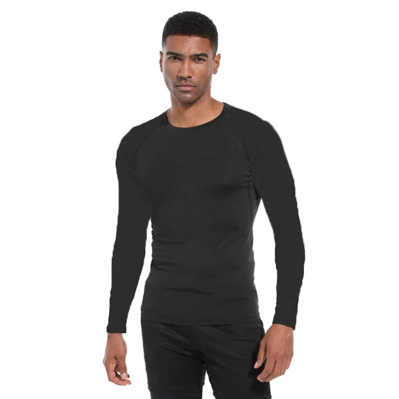 Men's Spring Autumn Long Sleeve Fitness Tee