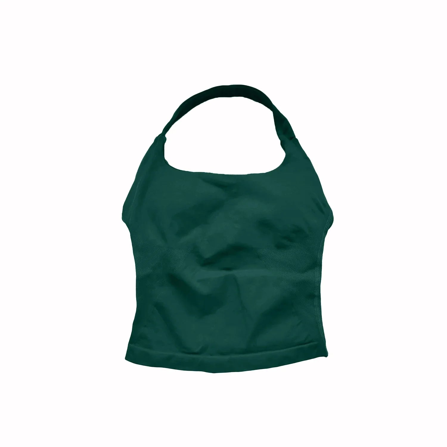 Women's Padded Halter Longline Fitness Yoga Tank Top
