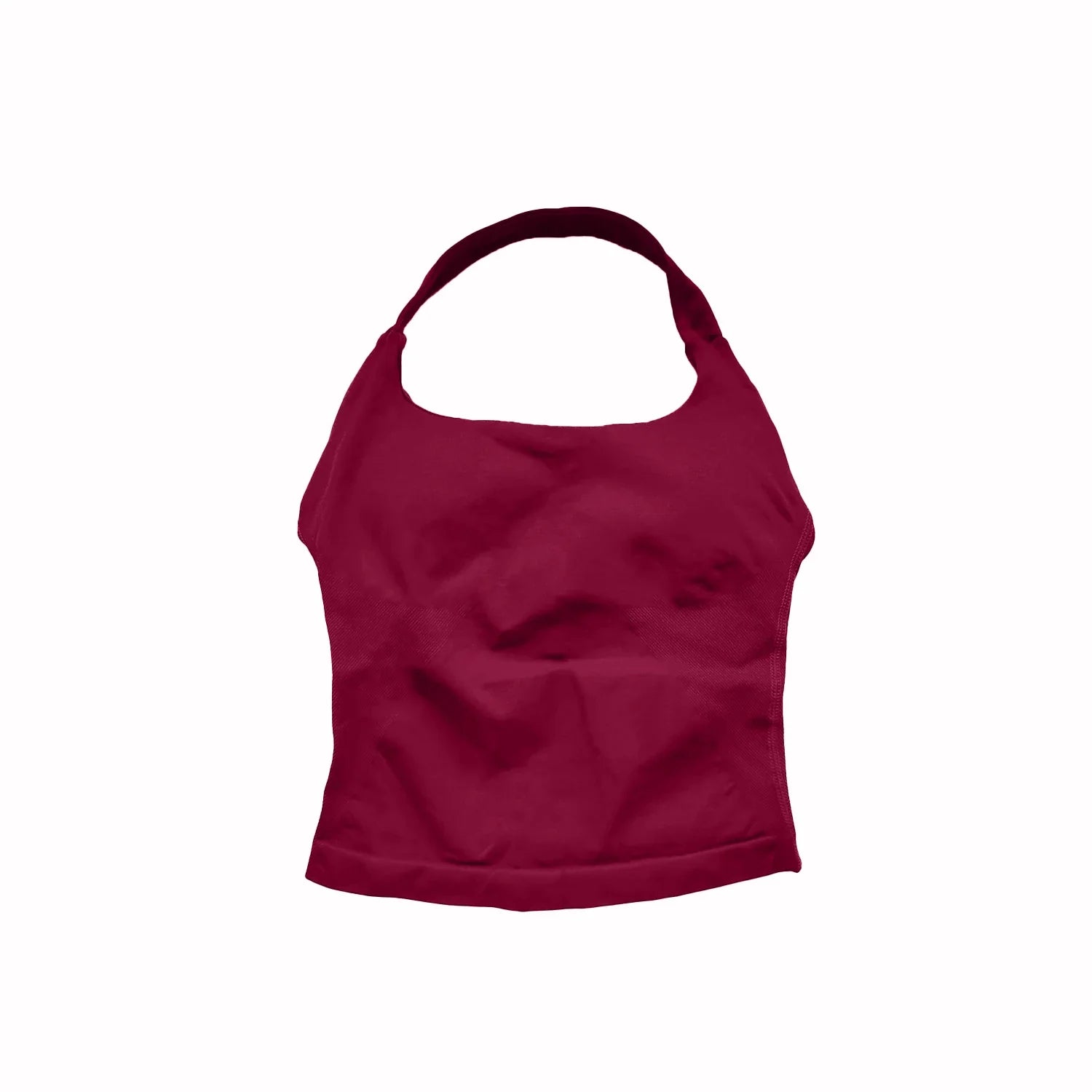 Women's Padded Halter Longline Fitness Yoga Tank Top