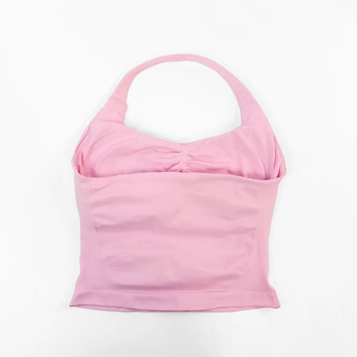 Women's Padded Halter Longline Fitness Yoga Tank Top