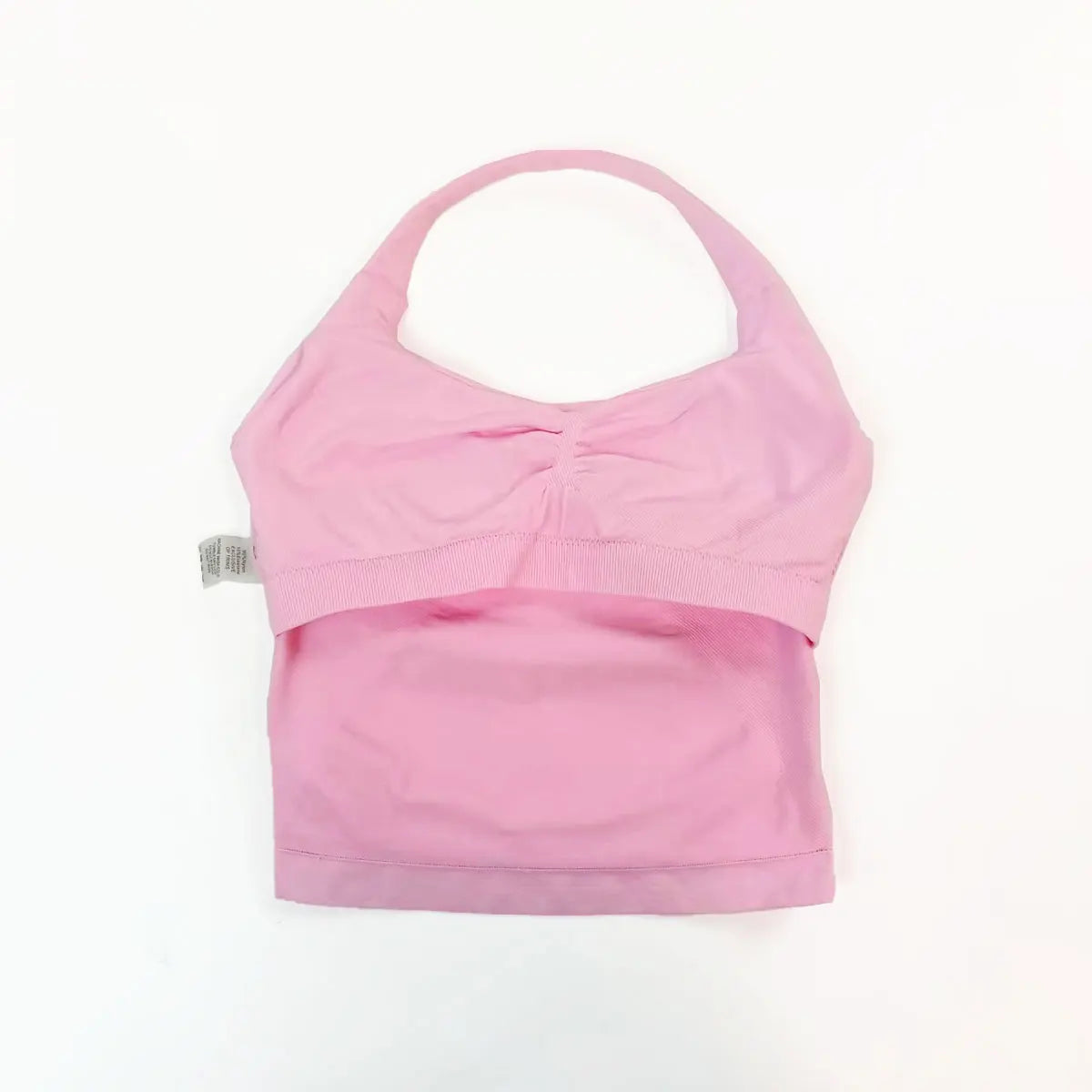 Women's Padded Halter Longline Fitness Yoga Tank Top