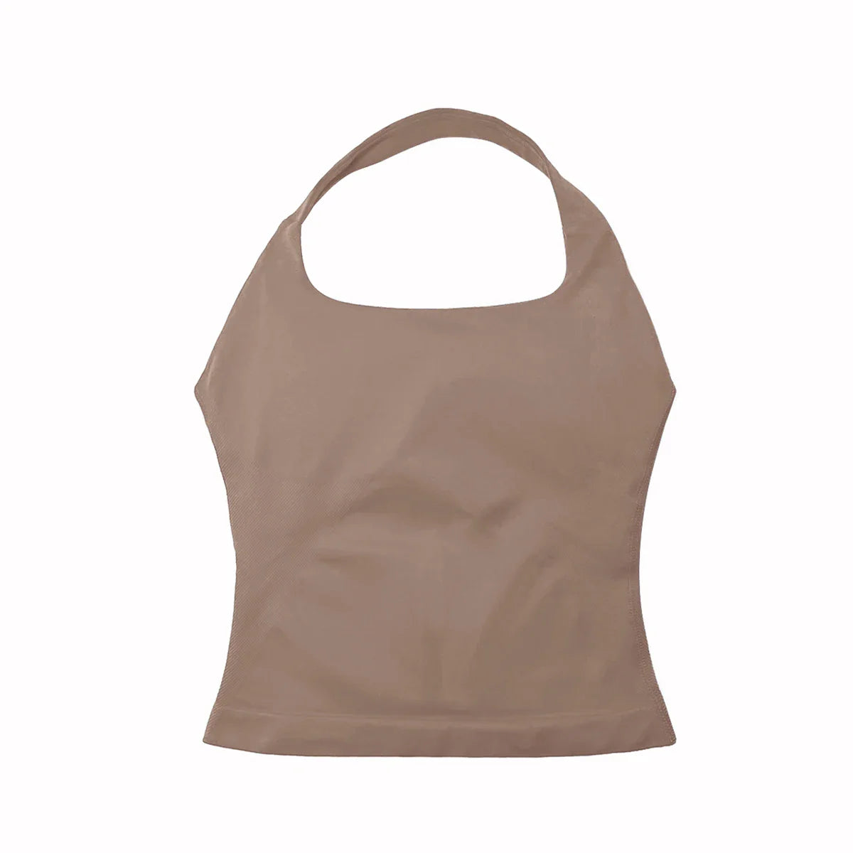 Women's Padded Halter Longline Fitness Yoga Tank Top