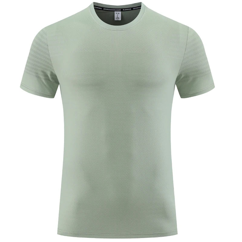 Men's Breathable Performance T Shirt for Running and Fitness