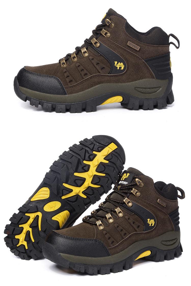 Men's Waterproof Lightweight Wear-Resistant Hiking Mountain Boots