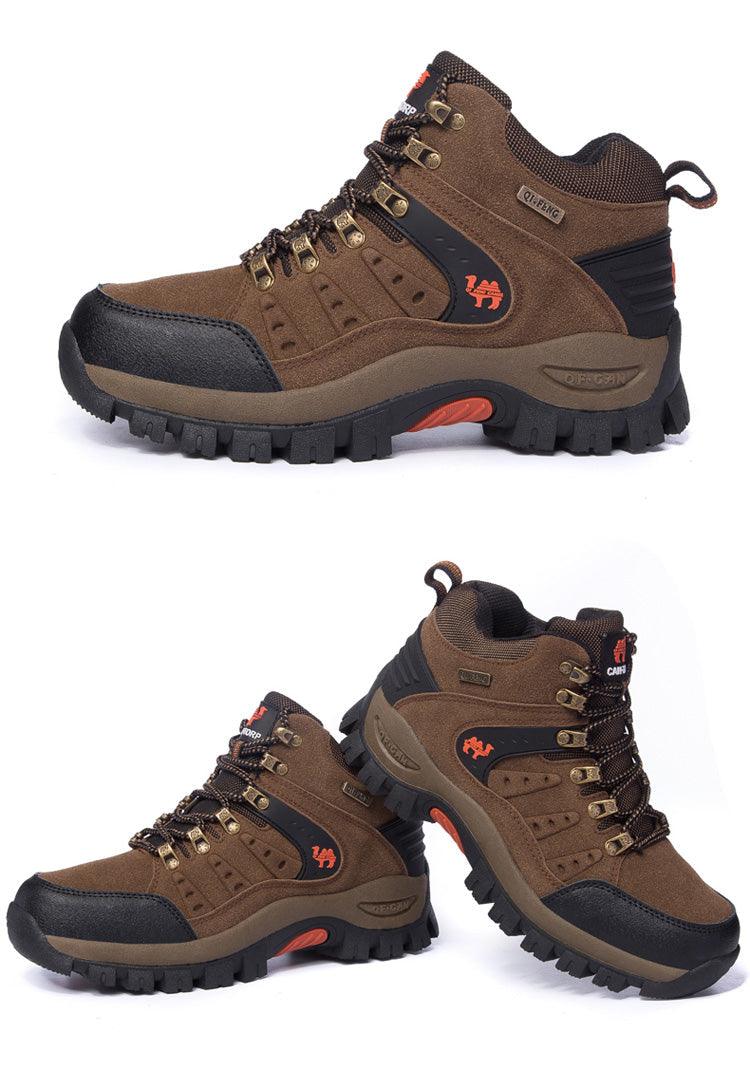 Men's Waterproof Lightweight Wear-Resistant Hiking Mountain Boots