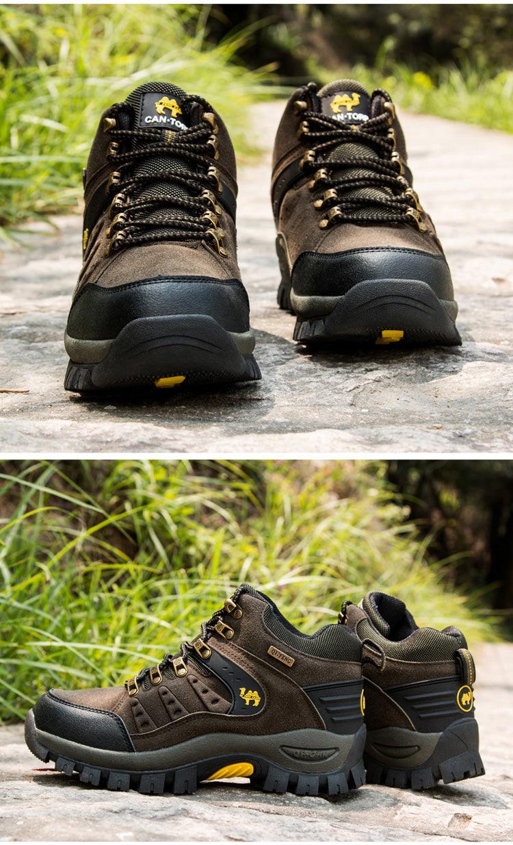 Men's Waterproof Lightweight Wear-Resistant Hiking Mountain Boots