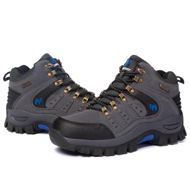 Men's Waterproof Lightweight Wear-Resistant Hiking Mountain Boots