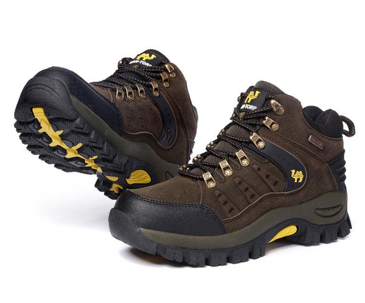 Men's Waterproof Lightweight Wear-Resistant Hiking Mountain Boots