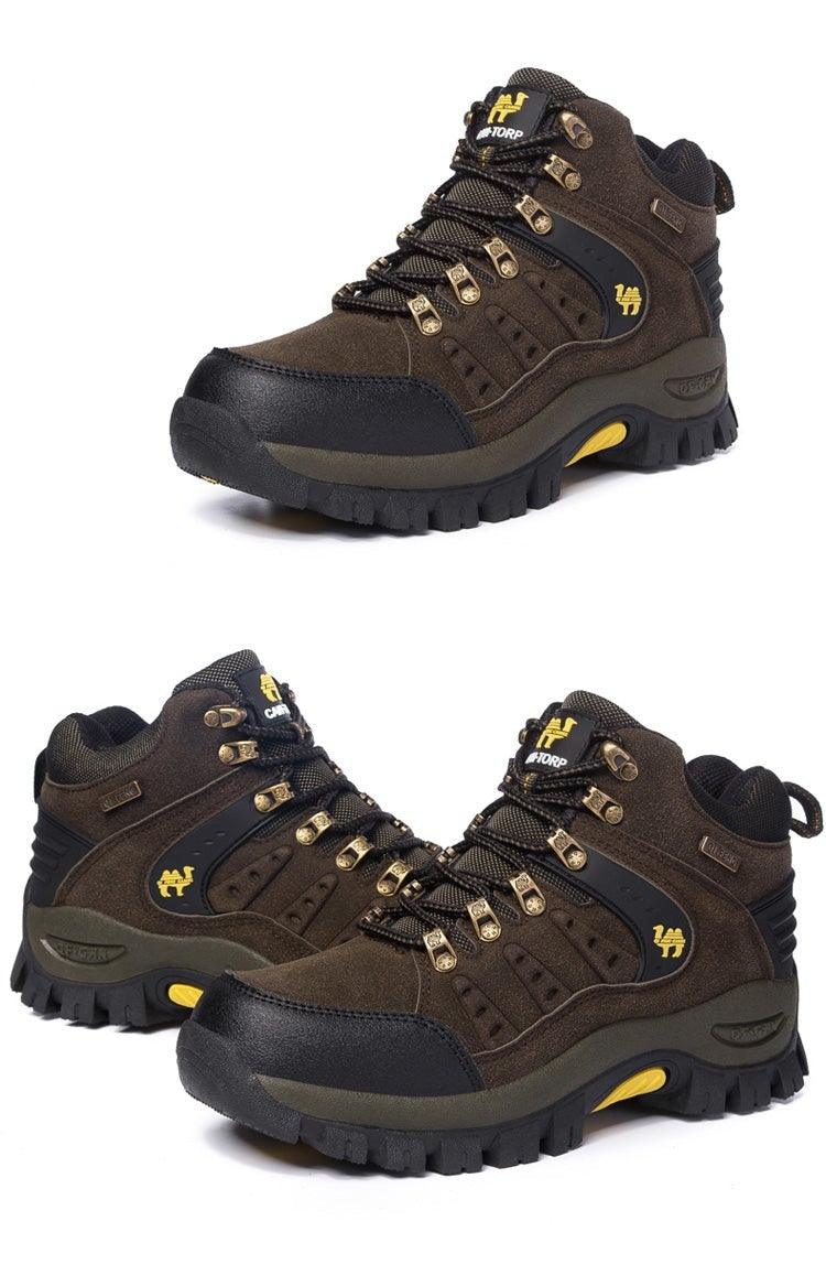 Men's Waterproof Lightweight Wear-Resistant Hiking Mountain Boots
