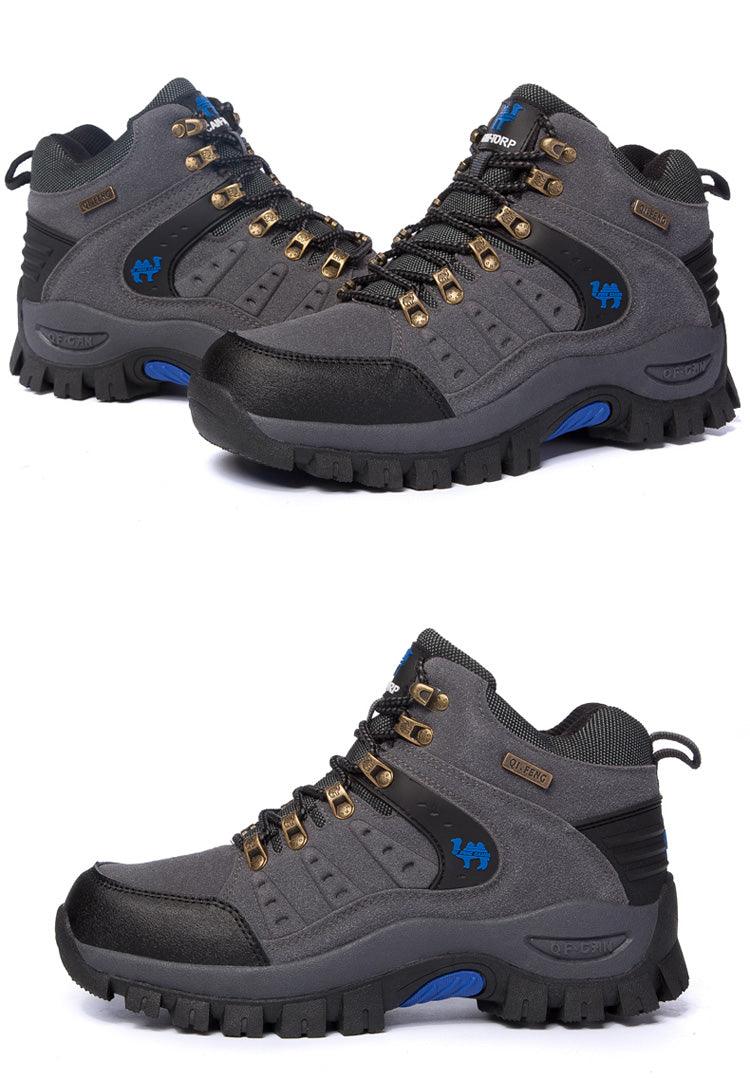Men's Waterproof Lightweight Wear-Resistant Hiking Mountain Boots