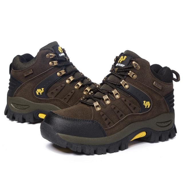 Men's Waterproof Lightweight Wear-Resistant Hiking Mountain Boots
