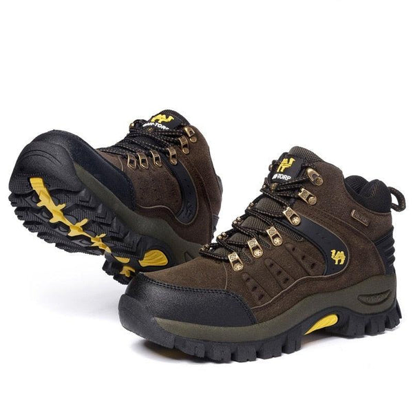 Men's Waterproof Lightweight Wear-Resistant Hiking Mountain Boots
