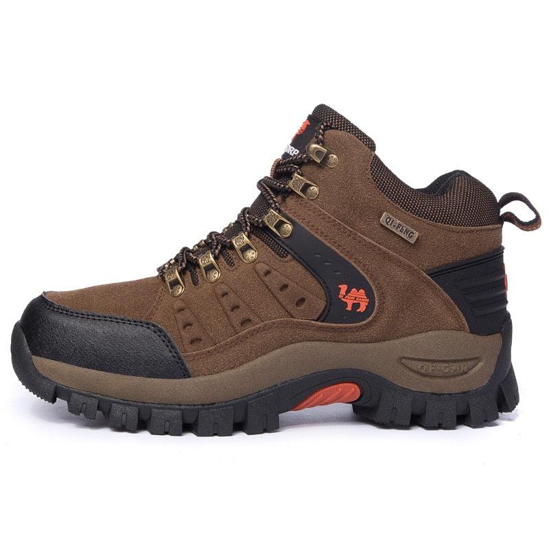 Men's Waterproof Lightweight Wear-Resistant Hiking Mountain Boots