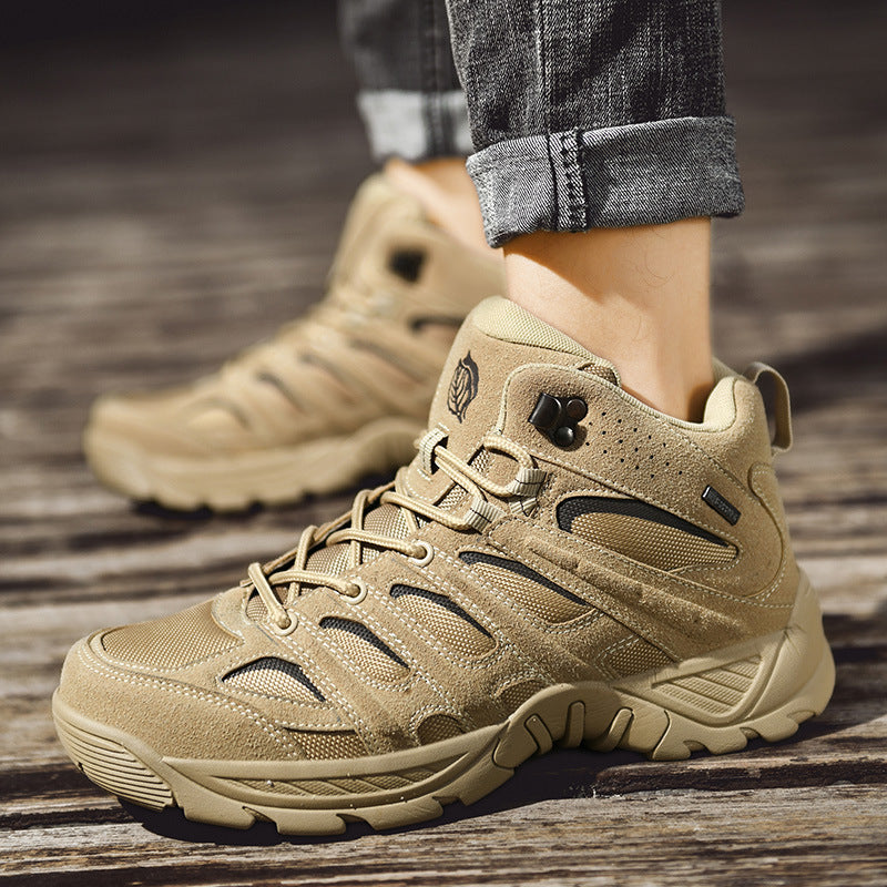 Men's Outdoor High-Top Martin Hiking Boots