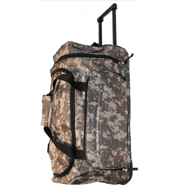 Tactical Survival Bag With Wheels Emergency Gear Storage