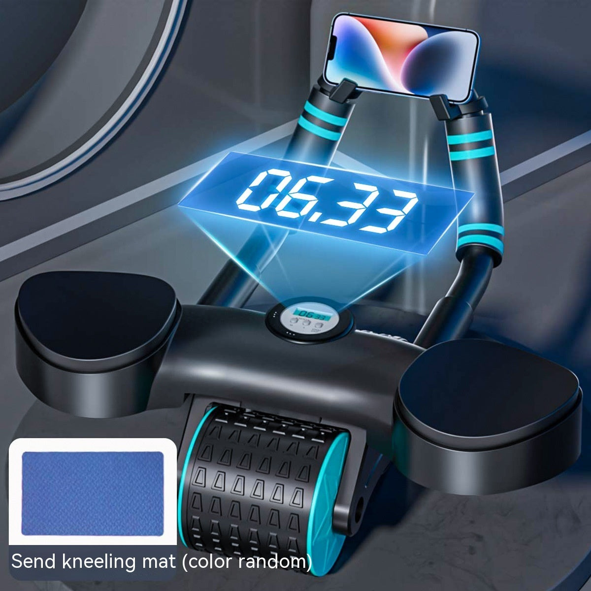 Automatic Rebound Abdominal Wheel Core Fitness Equipment
