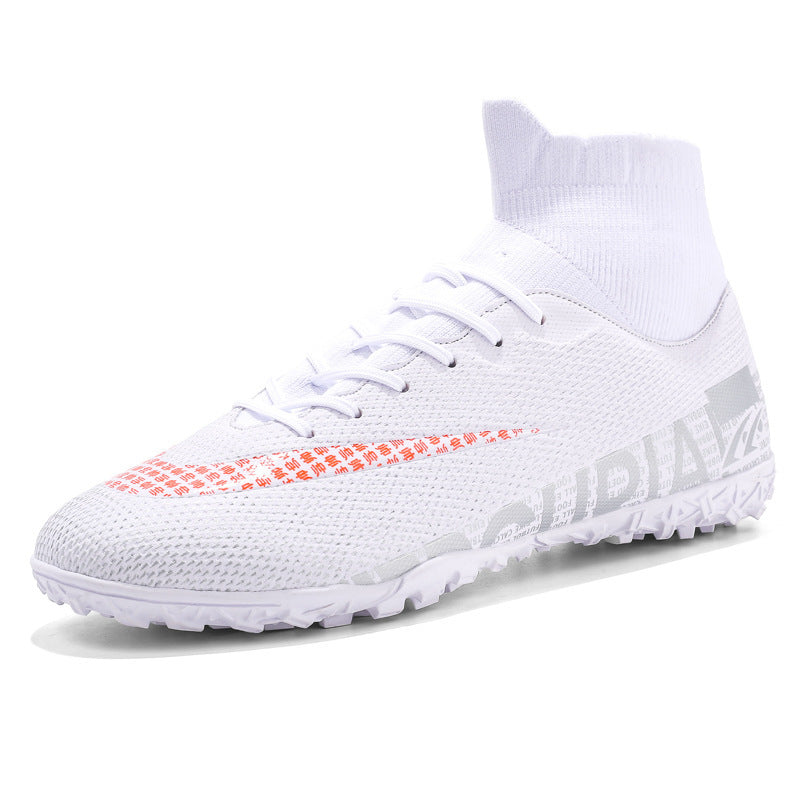 Unisex High-Top Football Training Stud Shoes