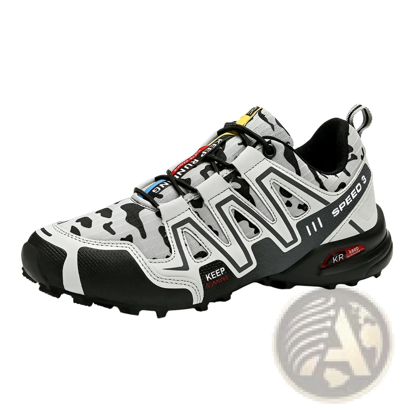 Men's Camouflage Waterproof Trail Running Hiking Shoes
