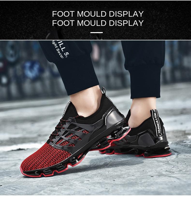 Men's Breathable Running Trainers Cushioning Sports Sneakers