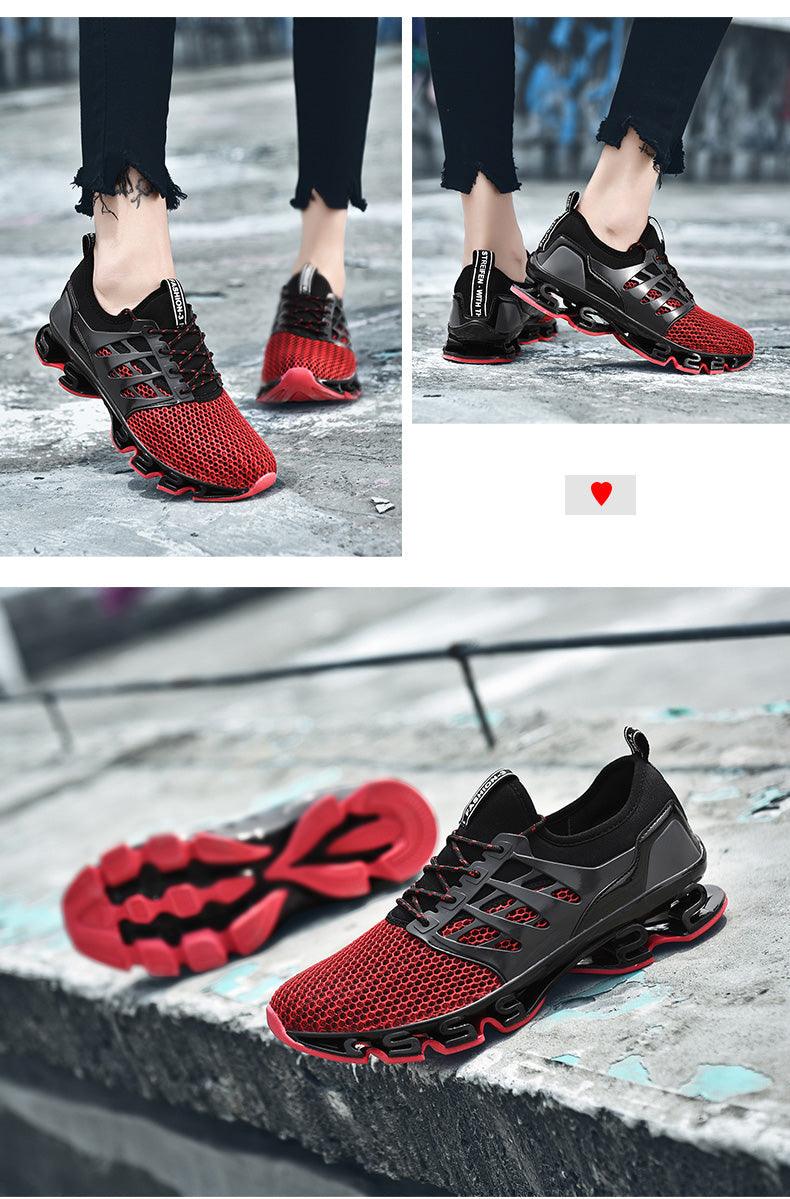 Men's Breathable Running Trainers Cushioning Sports Sneakers