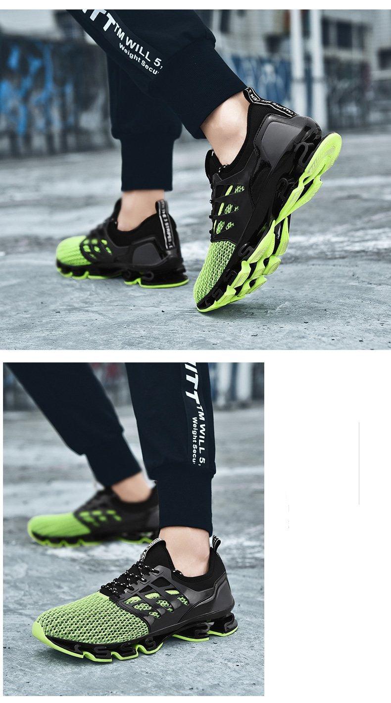 Men's Breathable Running Trainers Cushioning Sports Sneakers