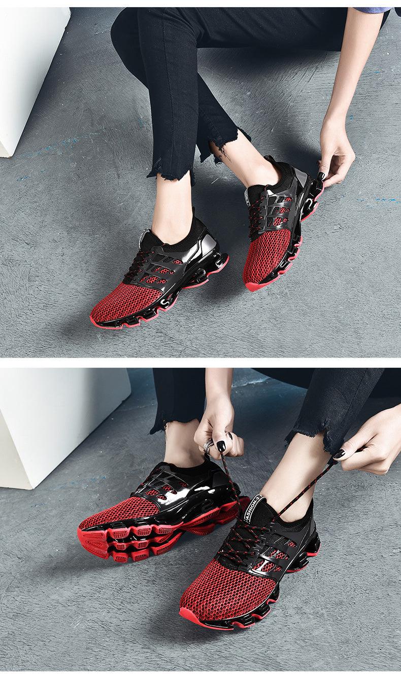 Men's Breathable Running Trainers Cushioning Sports Sneakers