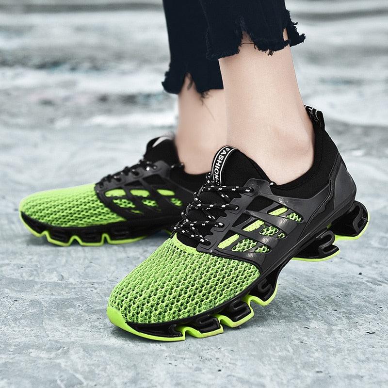 Men's Breathable Running Trainers Cushioning Sports Sneakers