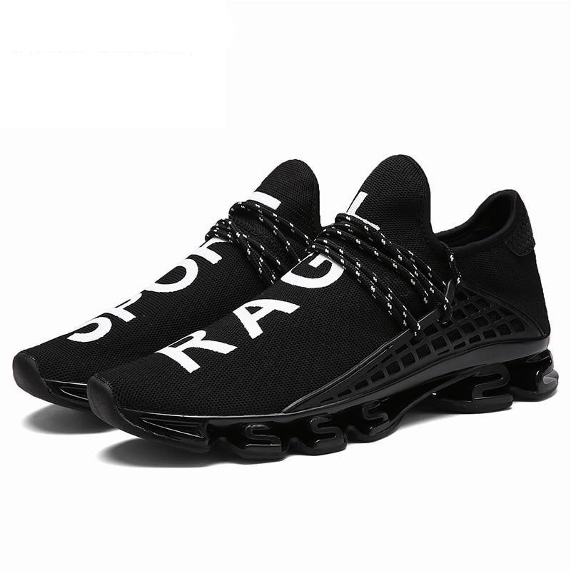 Men's Breathable Running Trainers Cushioning Sports Sneakers