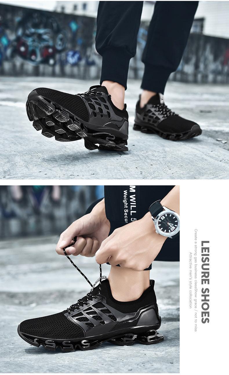 Men's Breathable Running Trainers Cushioning Sports Sneakers